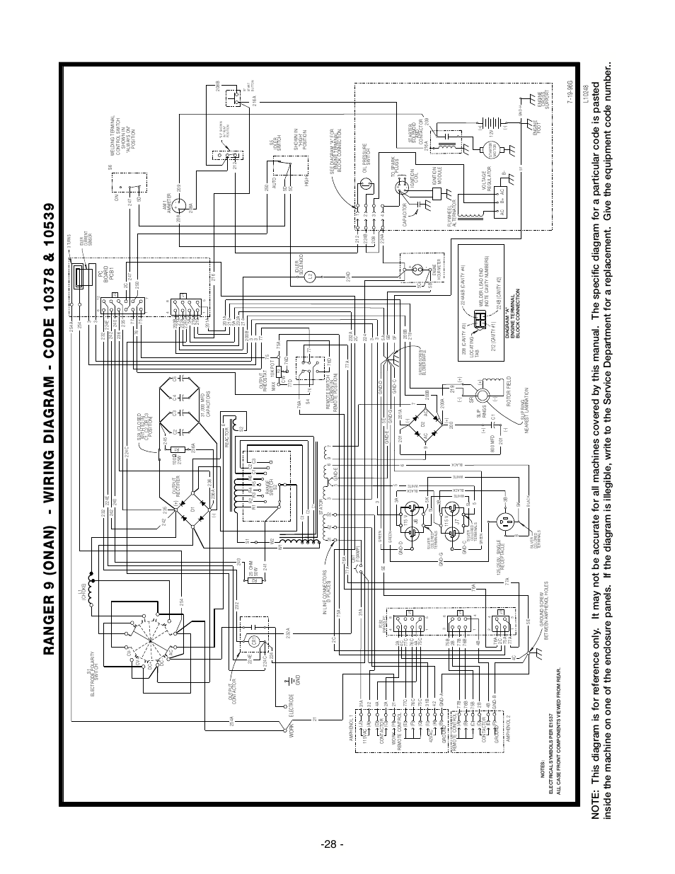 Lincoln Electric RANGER IM511-D User Manual | Page 30 / 41