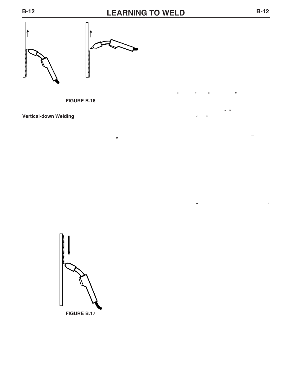 Learning to weld | Lincoln Electric WELDMARK 135 PLUS IM767 User Manual | Page 25 / 47