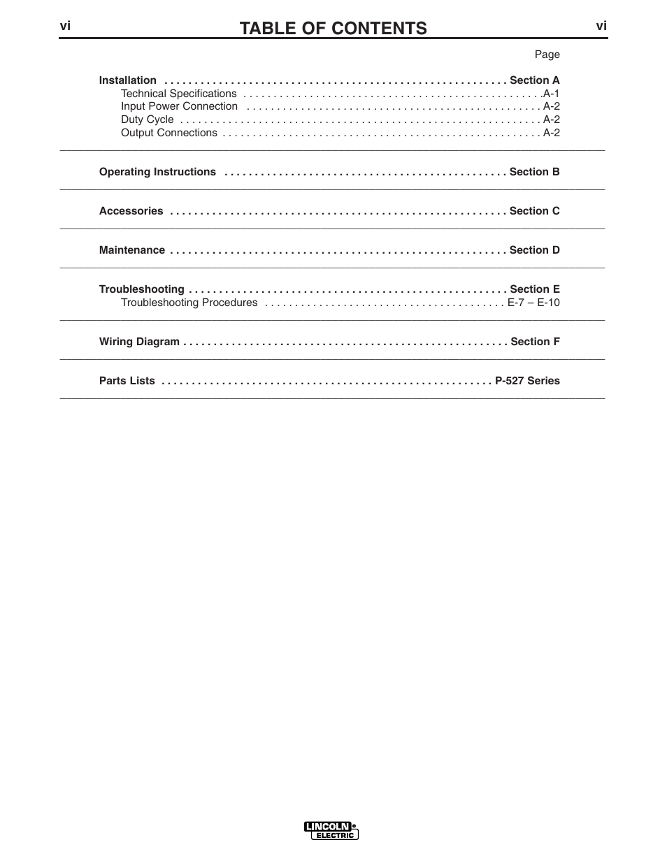 Lincoln Electric IDEALARC R3R 600-I User Manual | Page 7 / 28