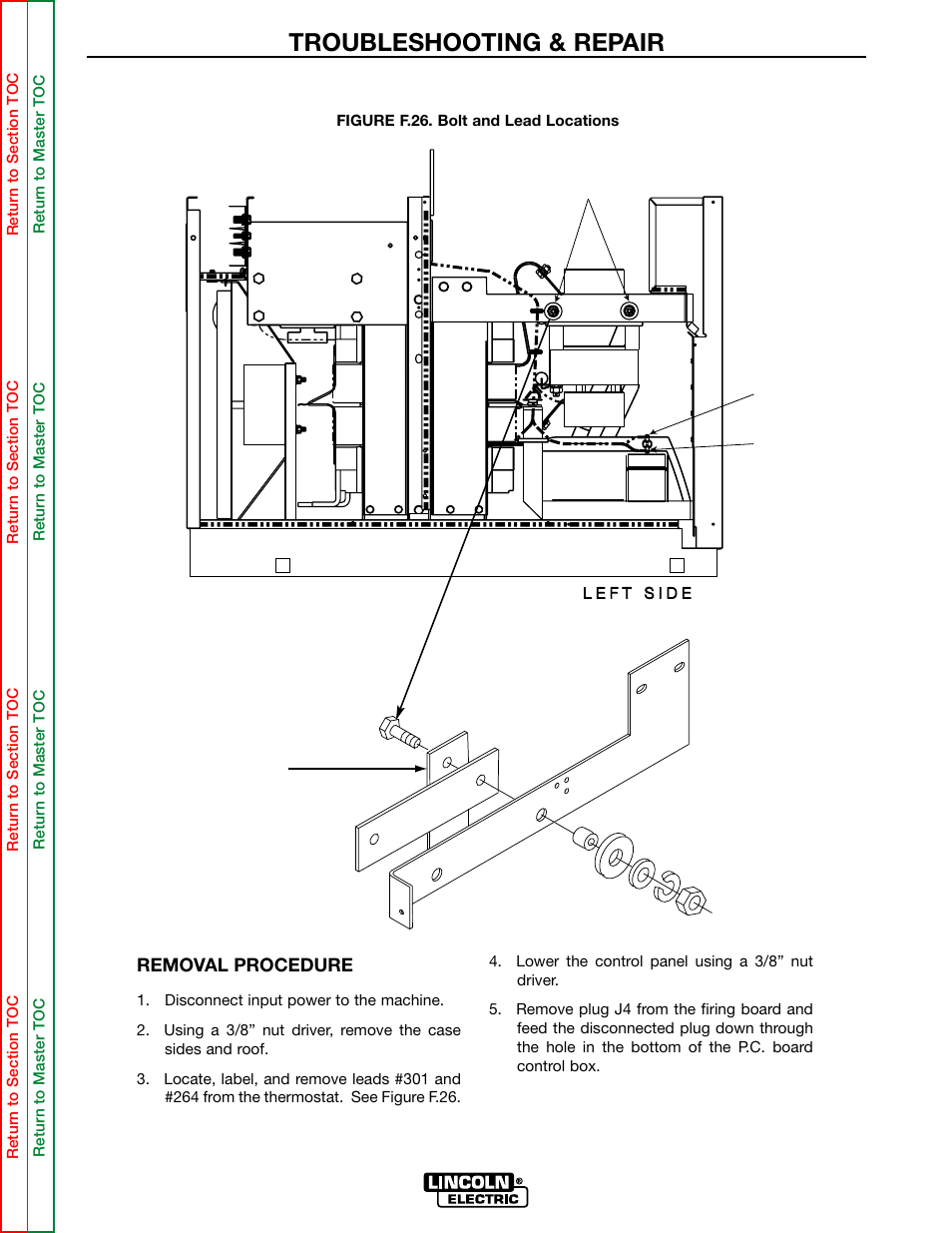 Bridge assembly mount, Troubleshooting & repair | Lincoln Electric MULTI-SOURCE SVM155-A User Manual | Page 82 / 96