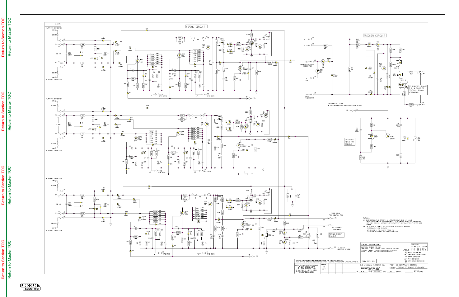 Electrical diagrams | Lincoln Electric MULTI-SOURCE SVM155-A User Manual | Page 93 / 96
