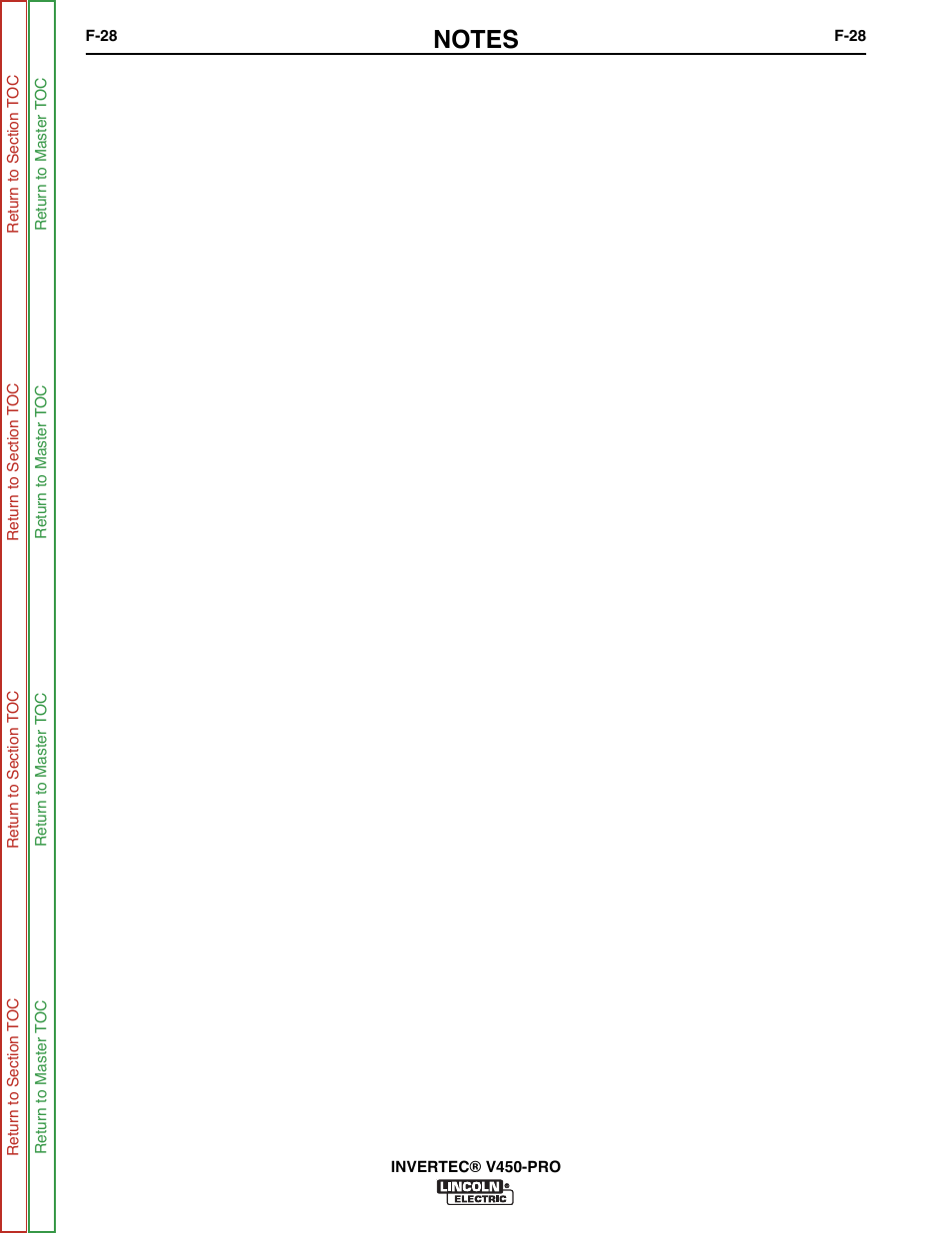 Lincoln Electric INVERTEC SVM199-A User Manual | Page 68 / 145