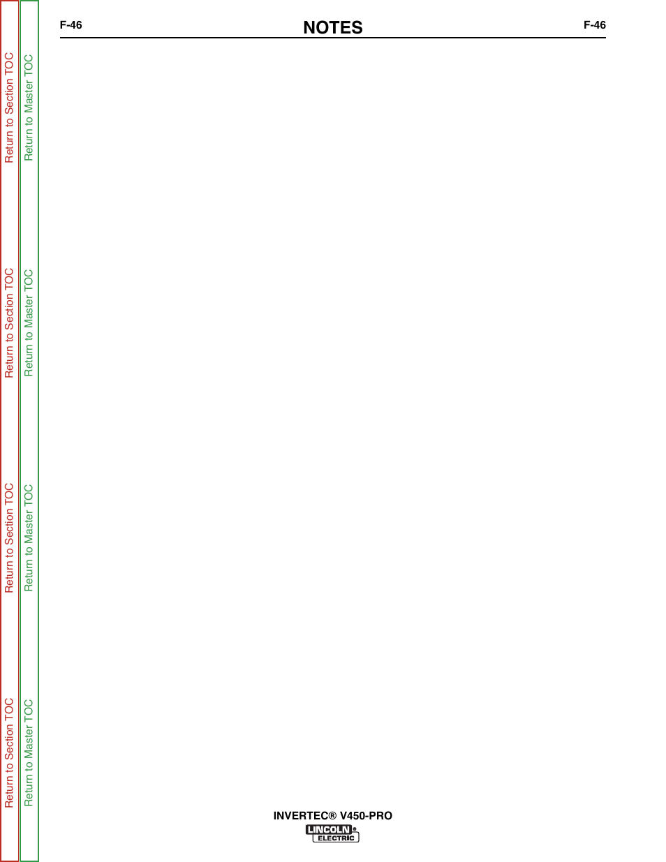 Lincoln Electric INVERTEC SVM199-A User Manual | Page 86 / 145