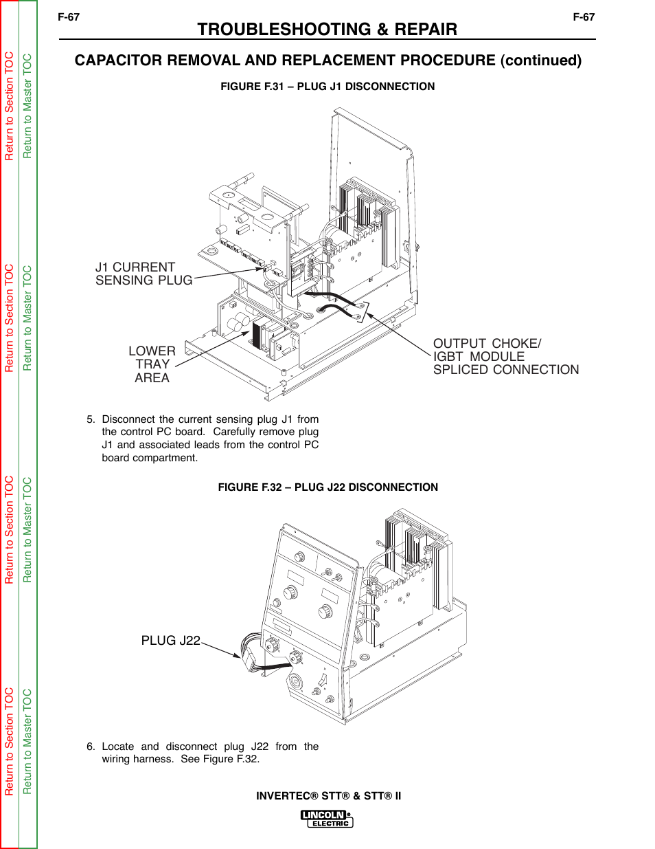 Troubleshooting & repair | Lincoln Electric INVERTEC SVM129-B User Manual | Page 105 / 145