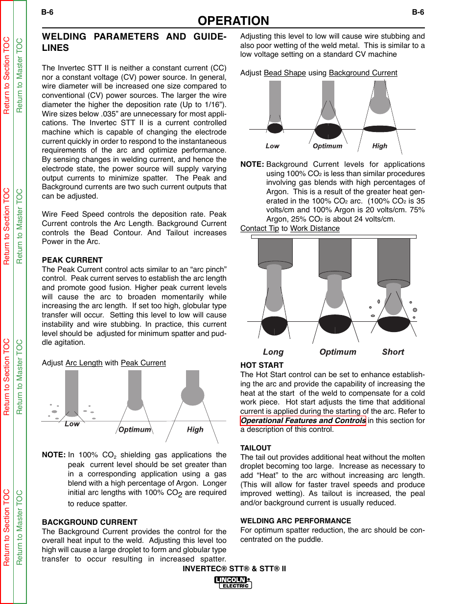 Operation | Lincoln Electric INVERTEC SVM129-B User Manual | Page 18 / 145