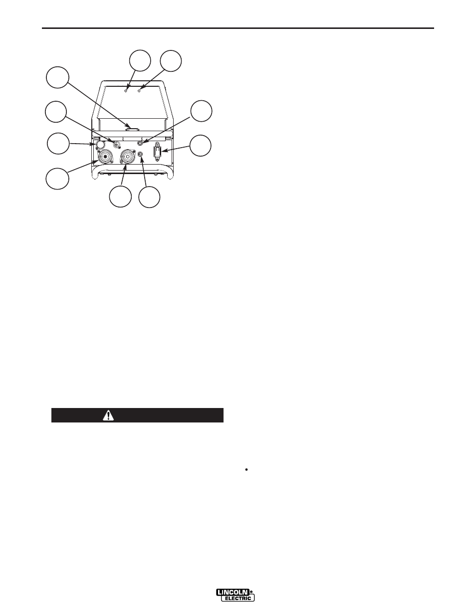 Operation, Warning | Lincoln Electric POWER WAVE 405 IM746 User Manual | Page 22 / 41