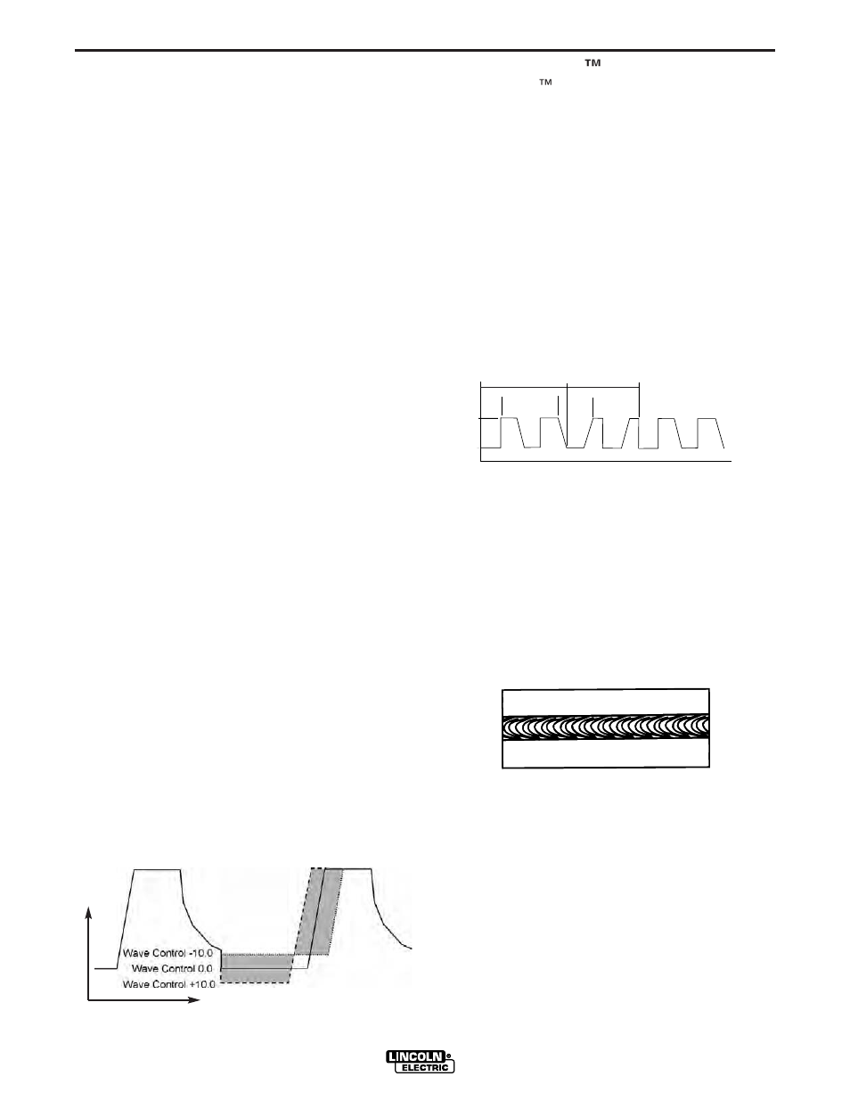 Operation, B-5 pulse welding | Lincoln Electric POWER WAVE 405 IM746 User Manual | Page 24 / 41