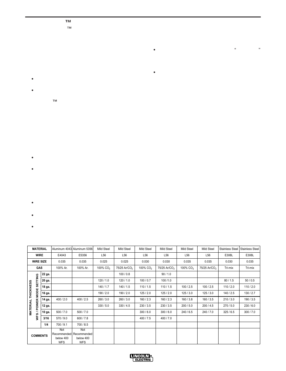 Operation, Power mode, Power wave 405 | Lincoln Electric POWER WAVE 405 IM746 User Manual | Page 26 / 41