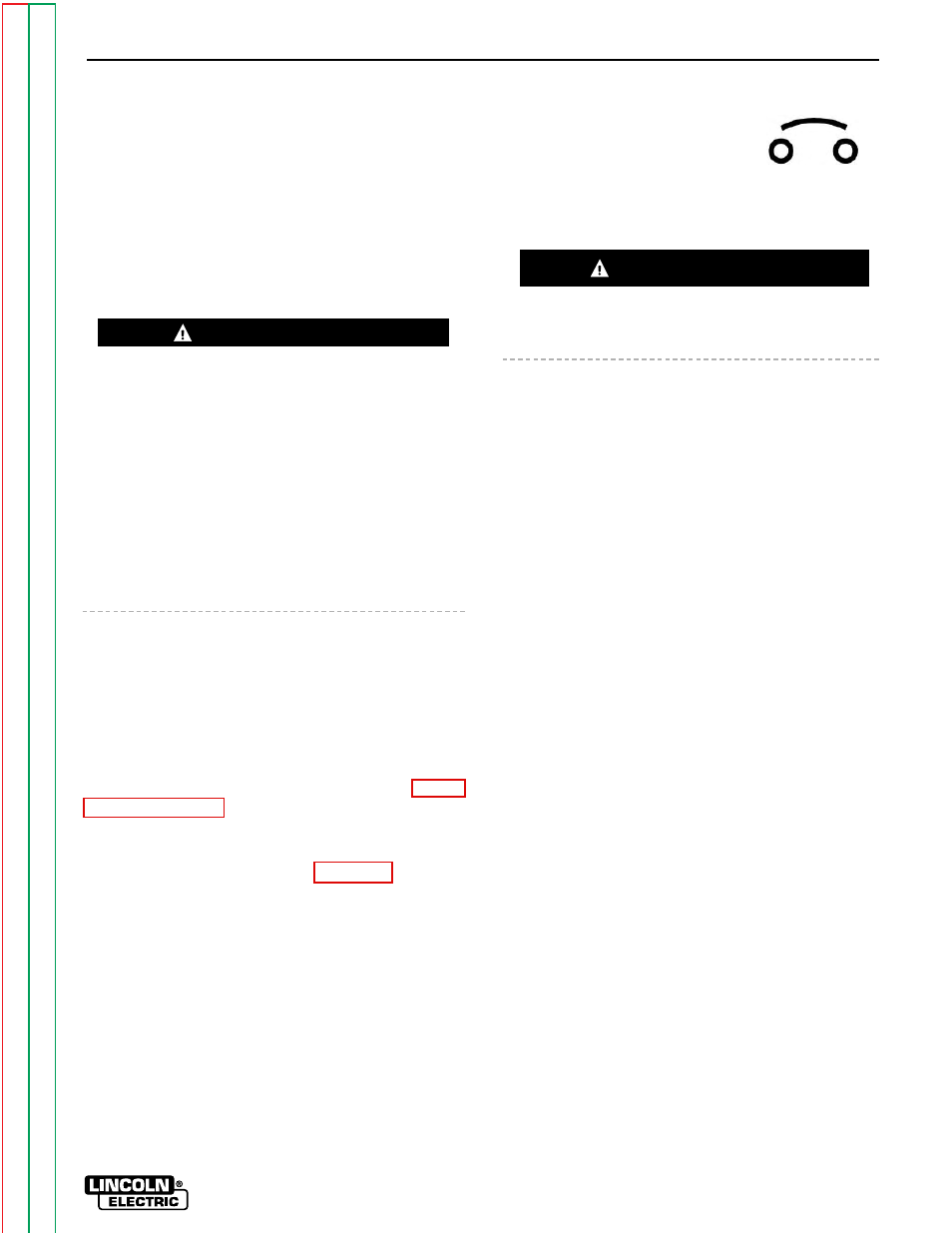 Installation, Warning caution | Lincoln Electric POWER-ARC 4000 SVM103-A User Manual | Page 13 / 80