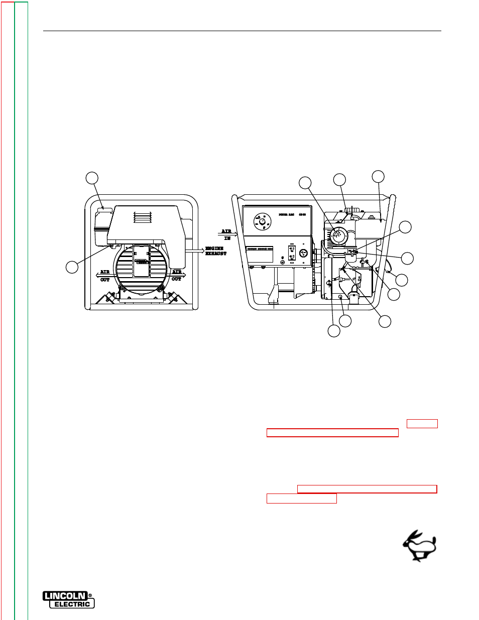 Operation and maintenance sections of this, Operation, Figure b.2 – gasoline engine controls | Gasoline engine controls | Lincoln Electric POWER-ARC 4000 SVM103-A User Manual | Page 19 / 80