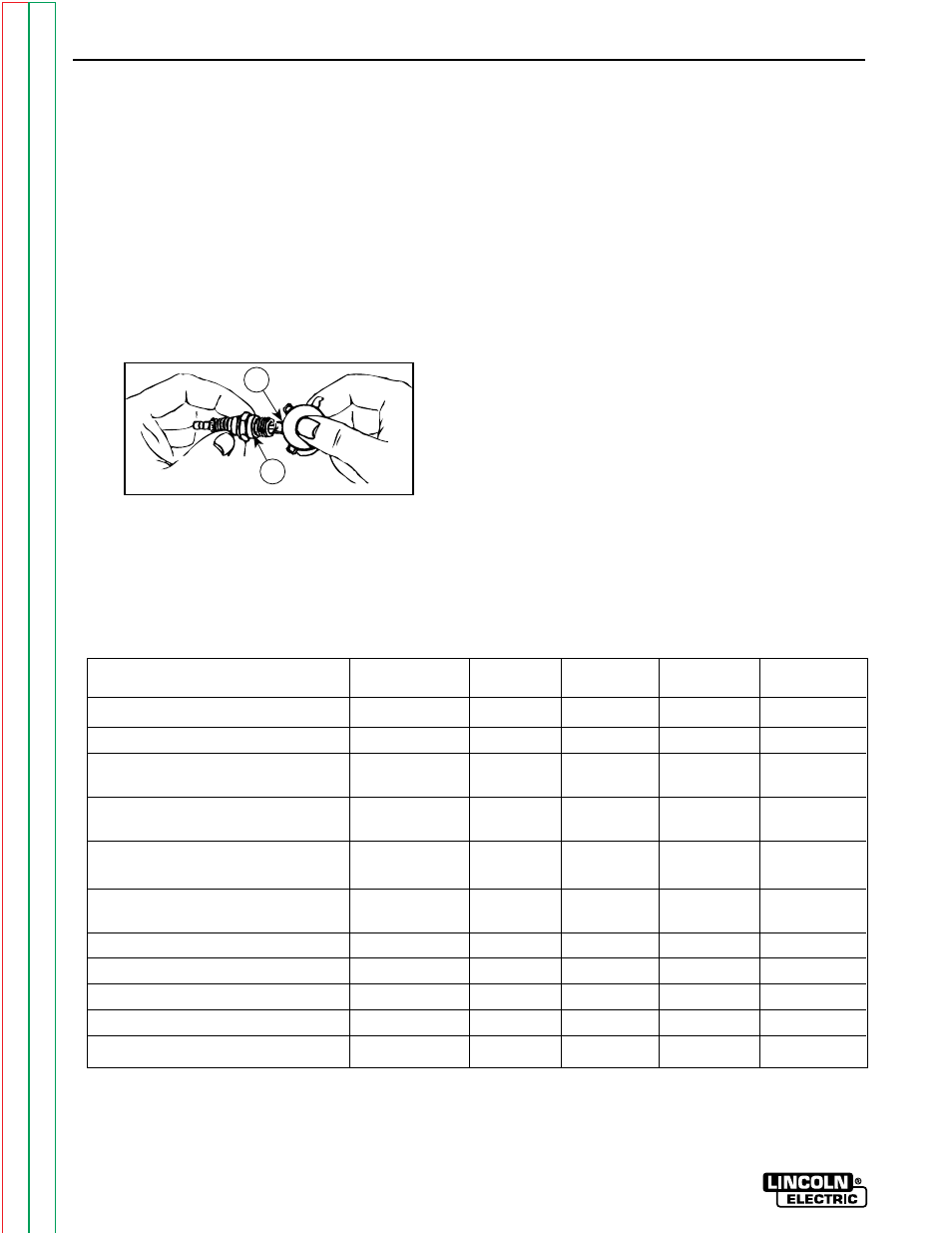 Maintenance, Figure d.4 - set spark plug gap | Lincoln Electric POWER-ARC 4000 SVM103-A User Manual | Page 34 / 80