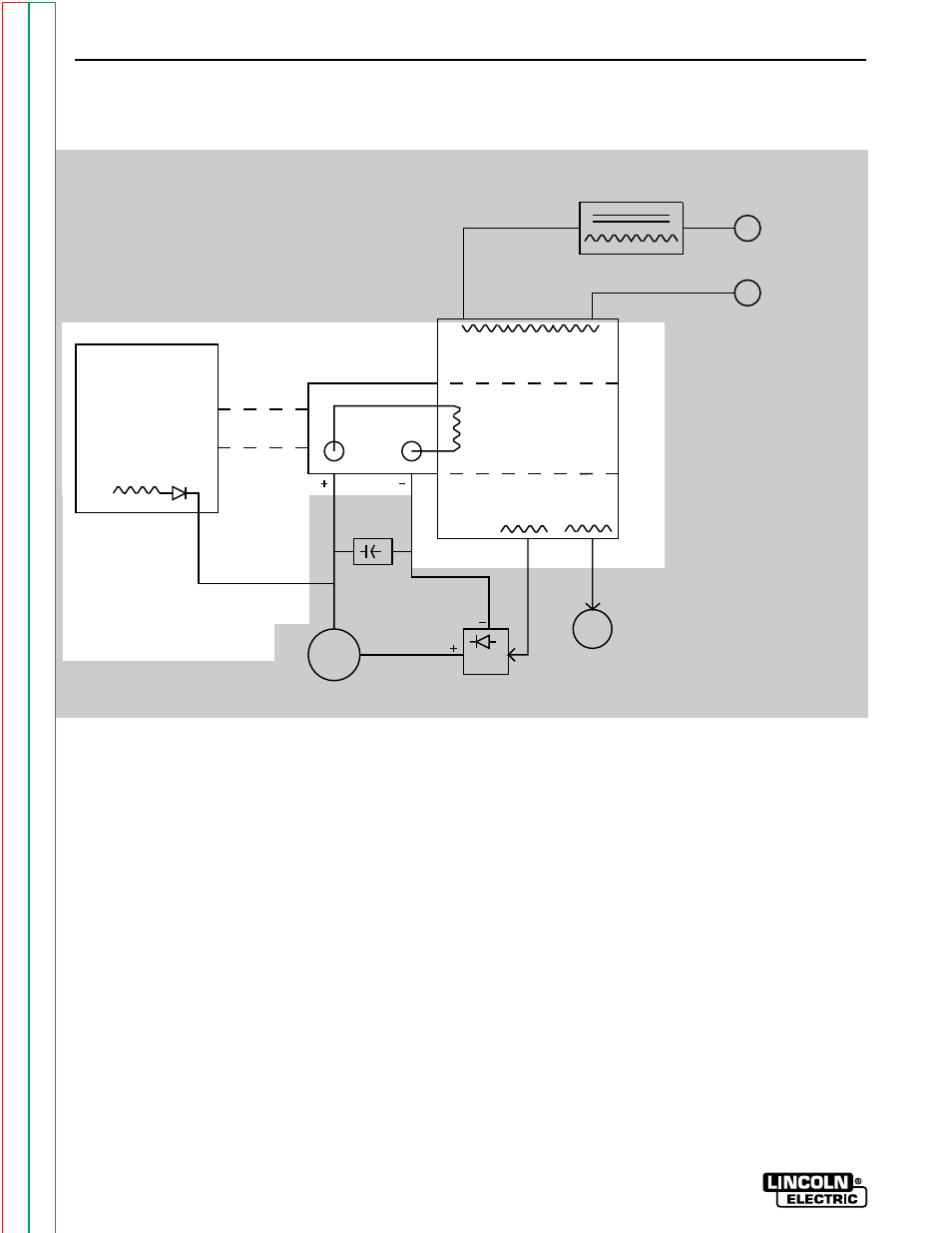 Theory of operation, Section e, Engine, excitation, rotor and stator | Lincoln Electric POWER-ARC 4000 SVM103-A User Manual | Page 38 / 80