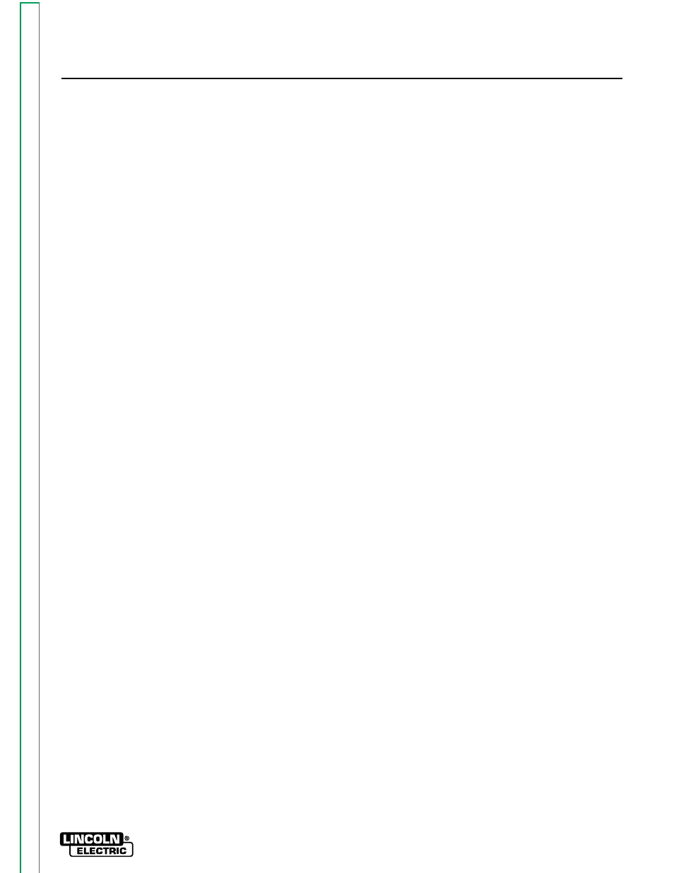 Section g electrical diagrams, Table of contents - electrical diagrams | Lincoln Electric POWER-ARC 4000 SVM103-A User Manual | Page 77 / 80