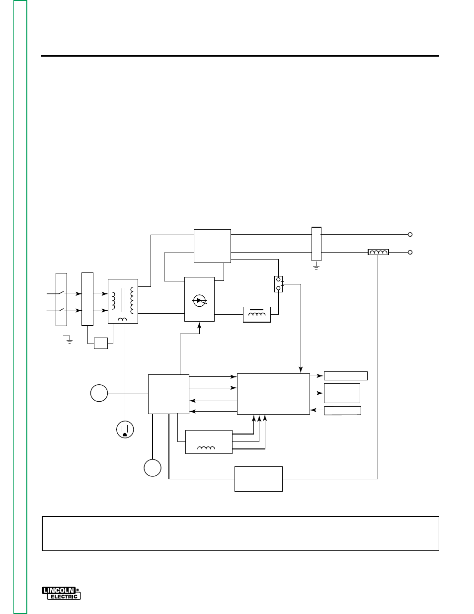 Section e theory of operation, Return to master toc | Lincoln Electric SQUARE WAVE TIG 255 SVM100-A User Manual | Page 33 / 100