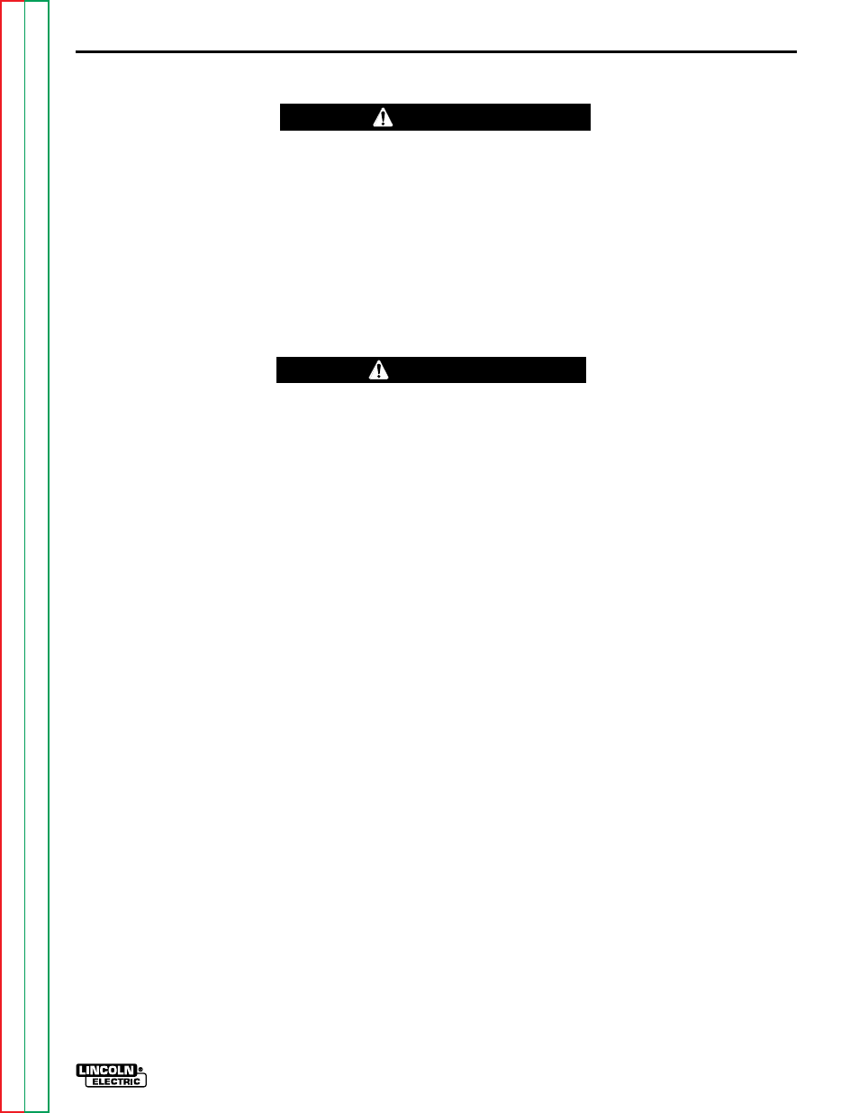 Protection/snubber board continuity test, Troubleshooting & repair, Warning caution | Lincoln Electric SQUARE WAVE TIG 255 SVM100-A User Manual | Page 61 / 100