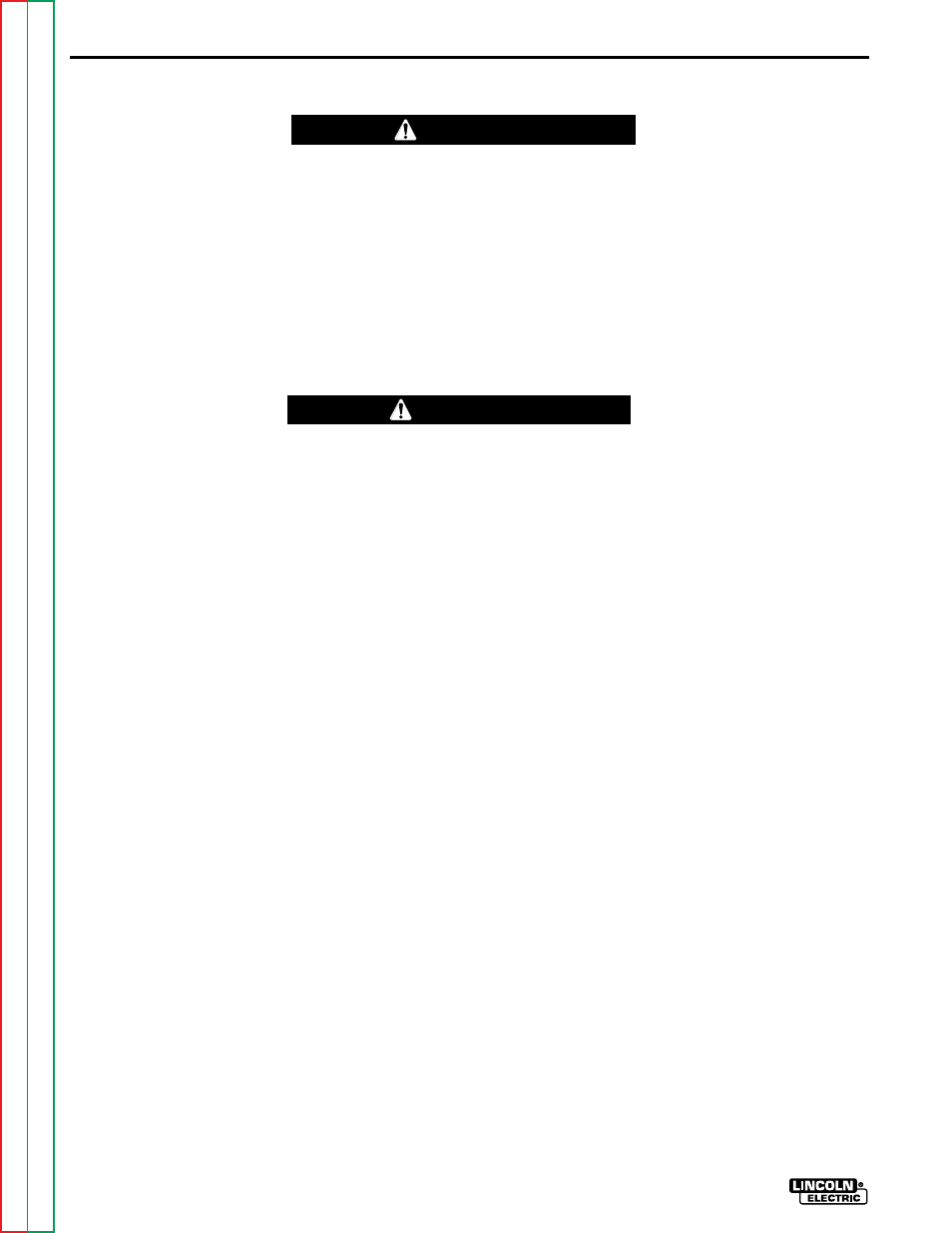 Troubleshooting & repair, Arc start trigger circuit test, Warning caution | Lincoln Electric SQUARE WAVE TIG 255 SVM100-A User Manual | Page 64 / 100