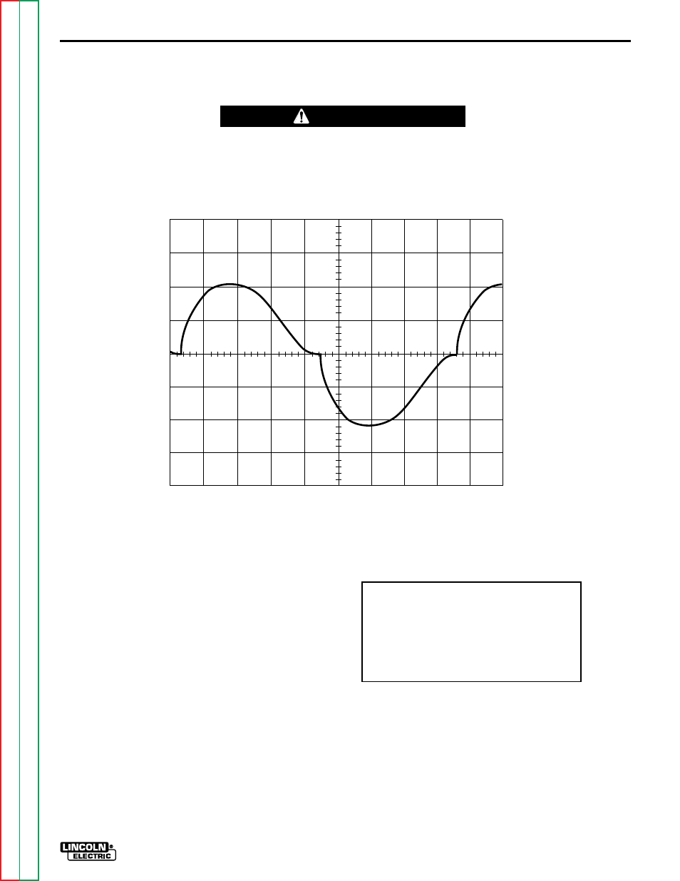 Troubleshooting & repair, 50 volts 2ms ch1 | Lincoln Electric SQUARE WAVE TIG 255 SVM100-A User Manual | Page 73 / 100