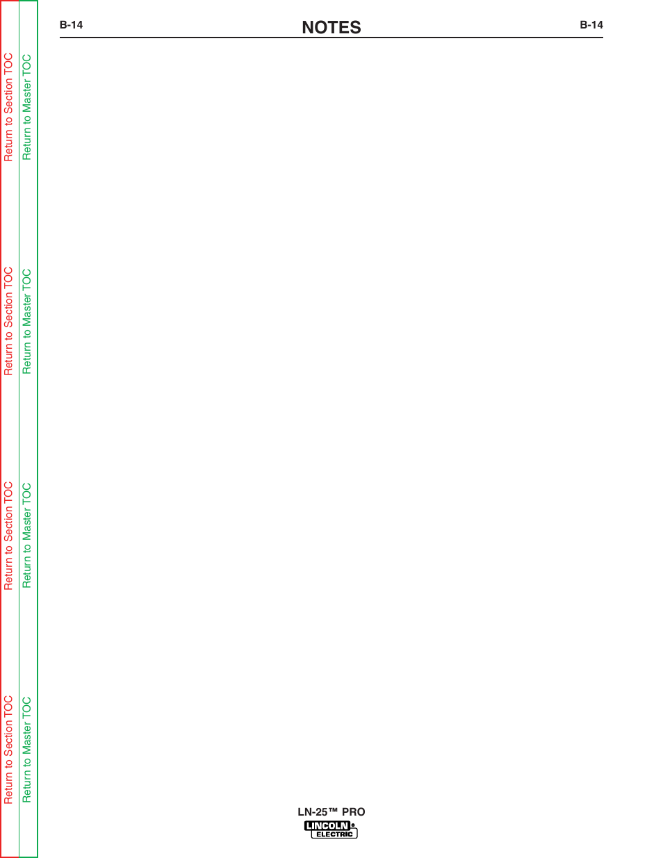 Lincoln Electric LN-25 SVM179-B User Manual | Page 28 / 103