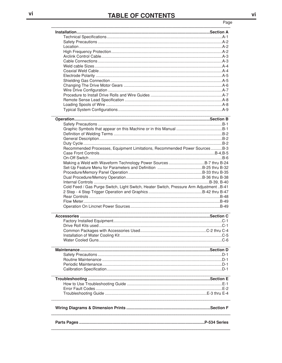 Lincoln Electric POWER FEED IM892-C User Manual | Page 7 / 83