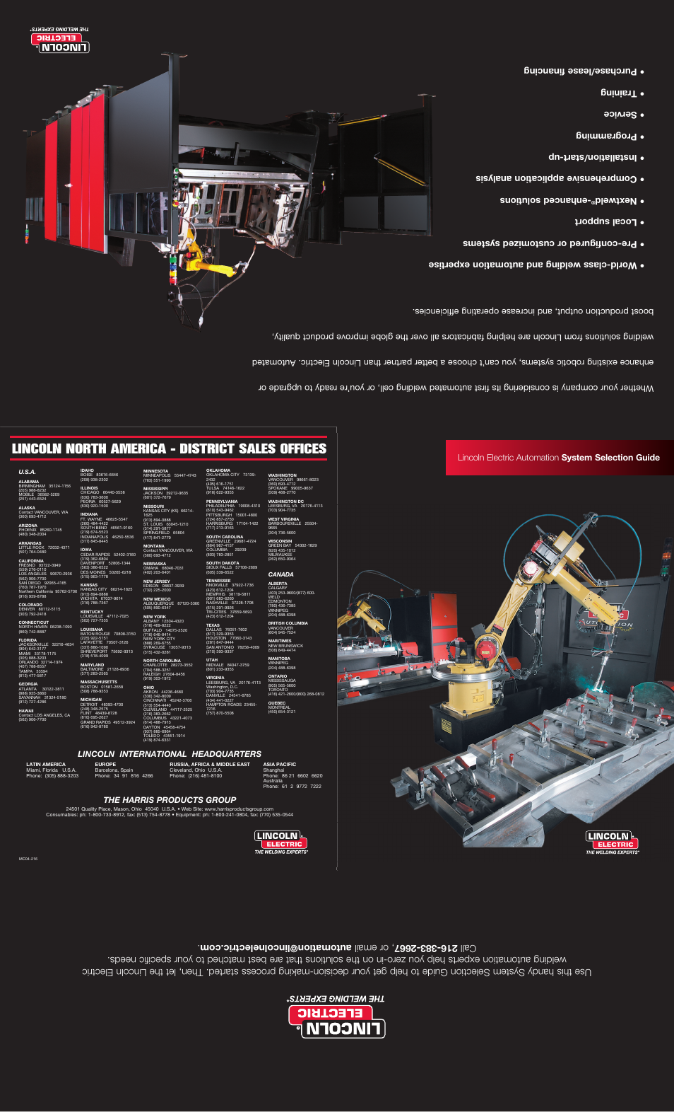 Lincoln Electric Power Wave AC/DC 1000 MC04-216 User Manual | 2 pages
