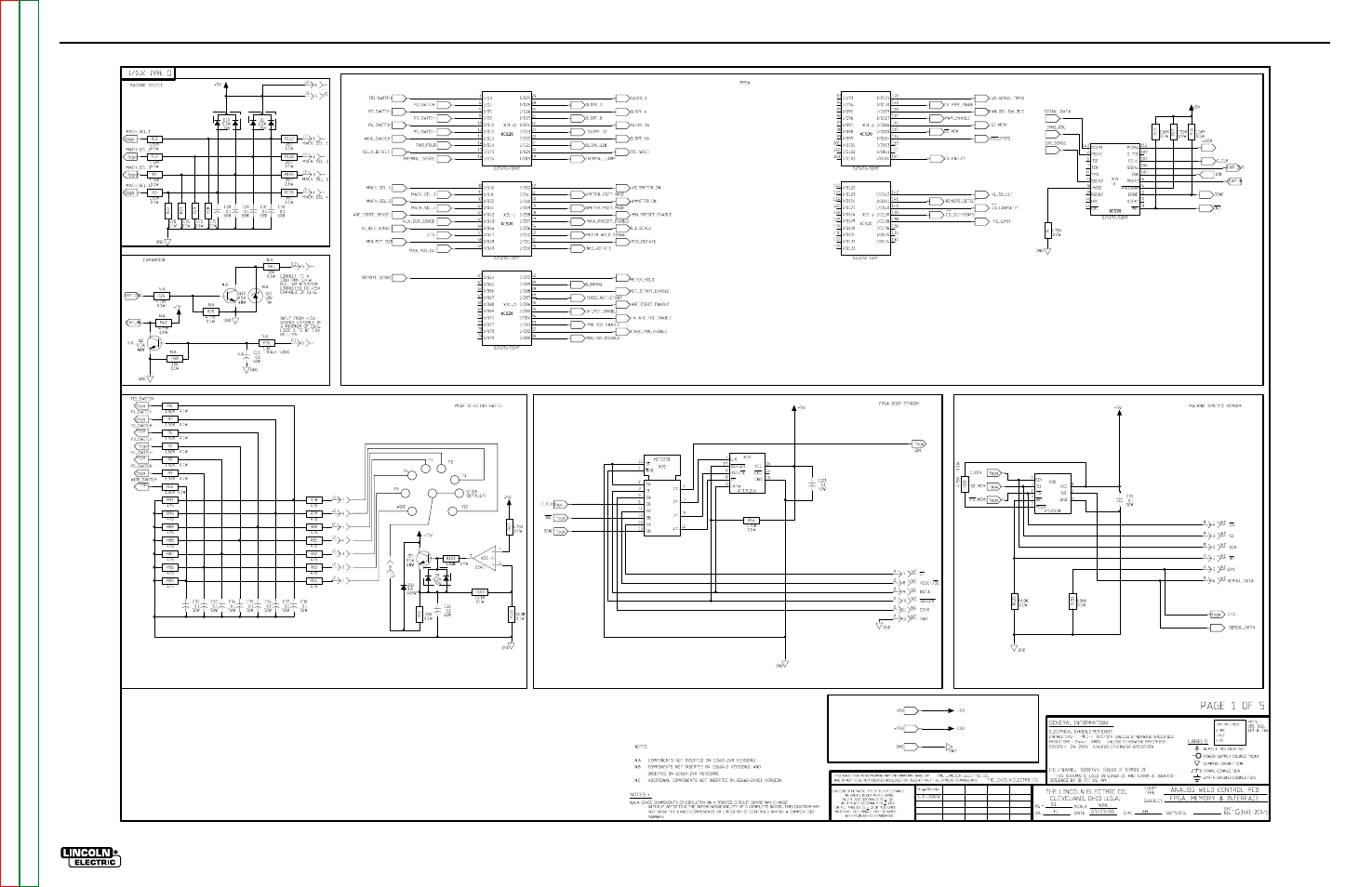 Electrical diagrams | Lincoln Electric MULTI-WELD SVM151-A User Manual | Page 103 / 119