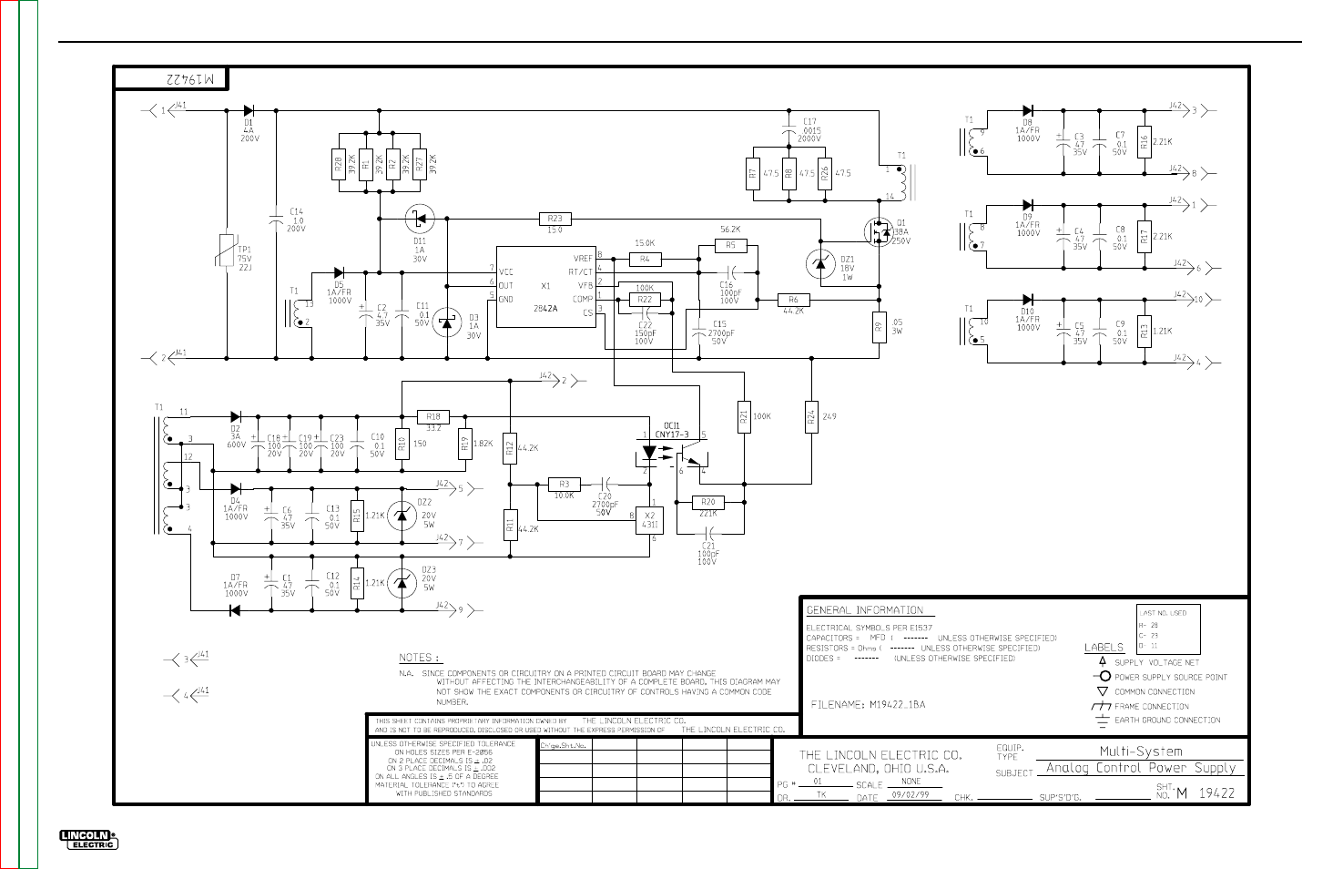 Electrical diagrams | Lincoln Electric MULTI-WELD SVM151-A User Manual | Page 113 / 119
