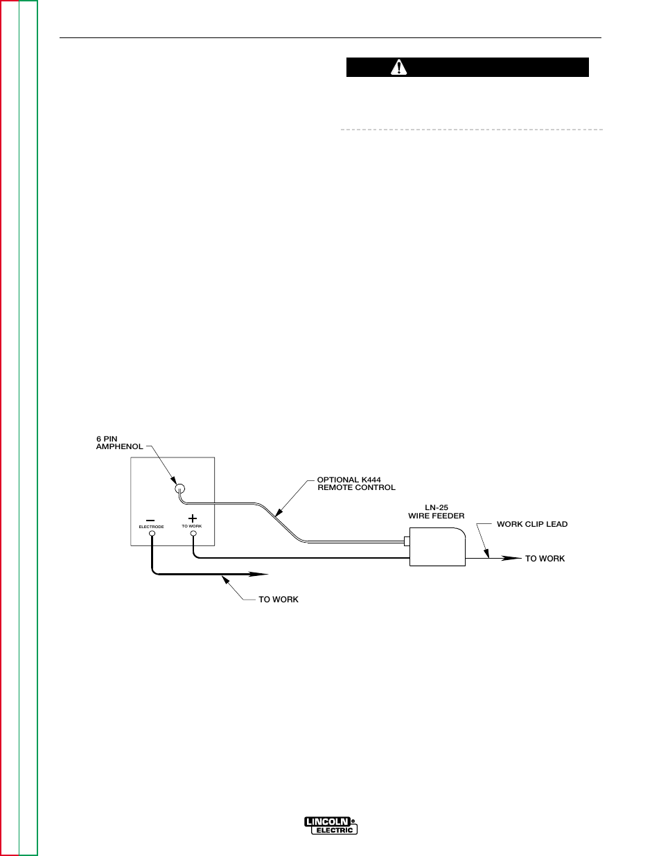 Accessories, Caution | Lincoln Electric MULTI-WELD SVM151-A User Manual | Page 25 / 119