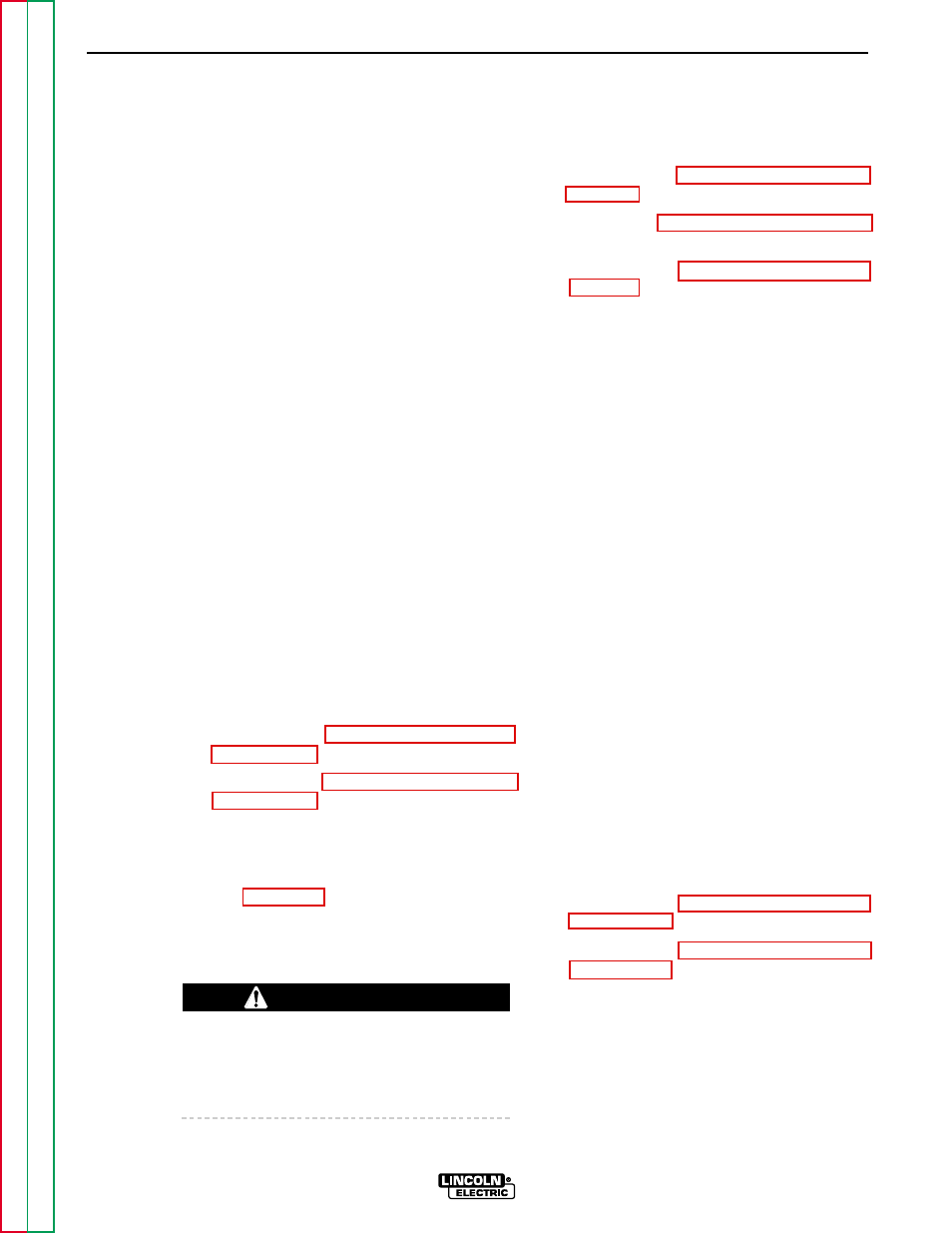 Troubleshooting & repair, Warning | Lincoln Electric MULTI-WELD SVM151-A User Manual | Page 81 / 119