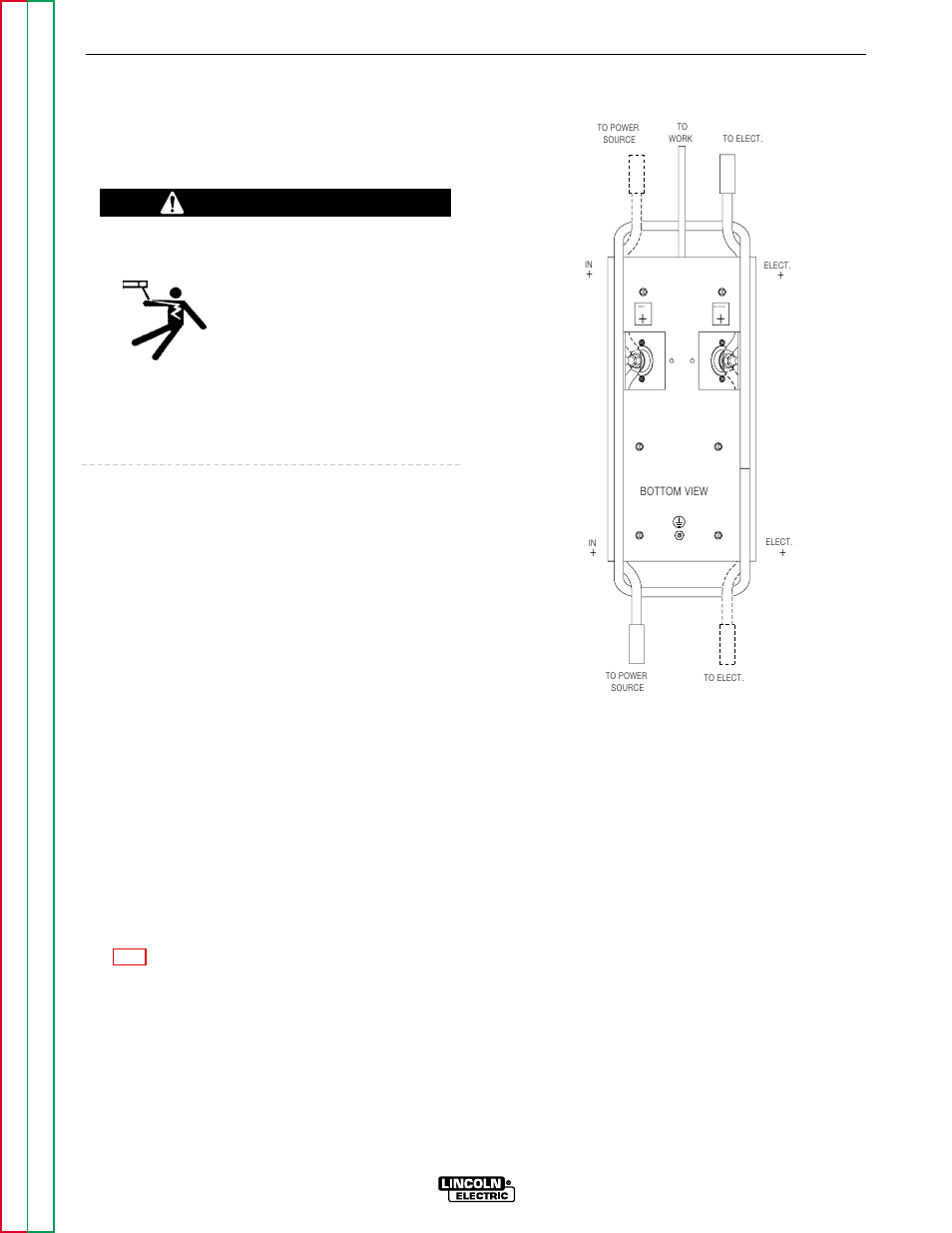 Installation, Safety precautions, Quick-connect “pig-tails | Attachment and arrangement of “pig-tails, Warning | Lincoln Electric MULTI-WELD SVM151-A User Manual | Page 9 / 119