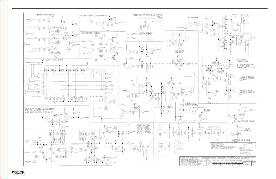 Electrical diagrams | Lincoln Electric POWER MIG SVM165-A User Manual | Page 122 / 128