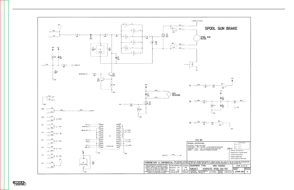 Electrical diagrams | Lincoln Electric POWER MIG SVM165-A User Manual | Page 124 / 128