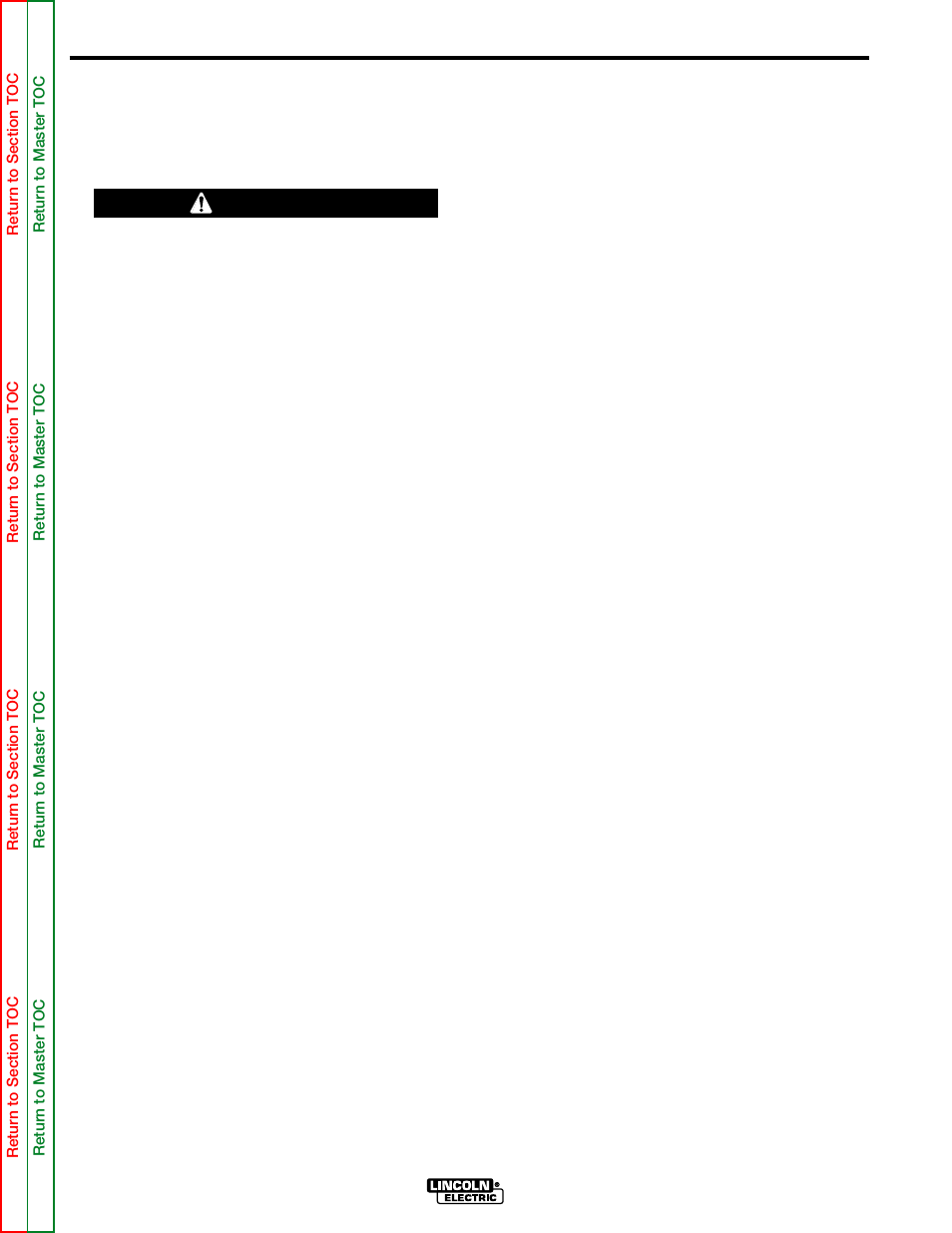 Operation, Feeding wire electrode, Idle roll pressure setting | Avoiding wire feeding problems, Warning | Lincoln Electric POWER MIG SVM165-A User Manual | Page 22 / 128