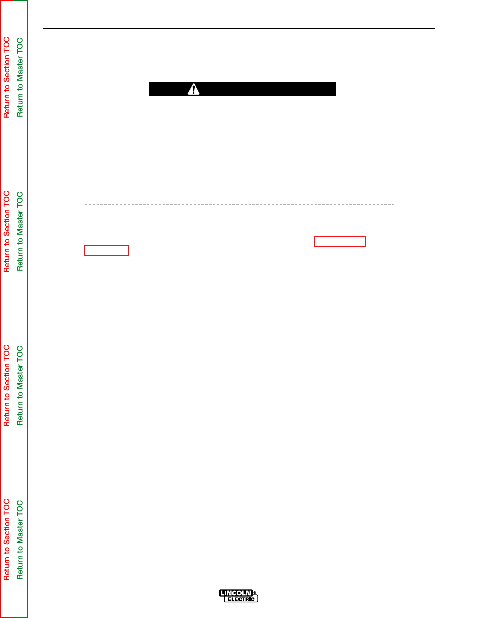 Perform the output rectifier, Assembly tests, Output rectifier assembly tests | Troubleshooting & repair, Output rectifier assembly test, Warning | Lincoln Electric POWER MIG SVM165-A User Manual | Page 71 / 128