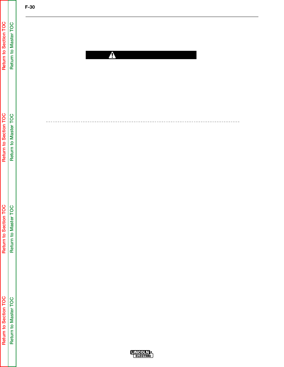 Perform encoder test, Encoder test, Troubleshooting & repair | Encoder pc board test, Warning | Lincoln Electric POWER MIG SVM165-A User Manual | Page 76 / 128