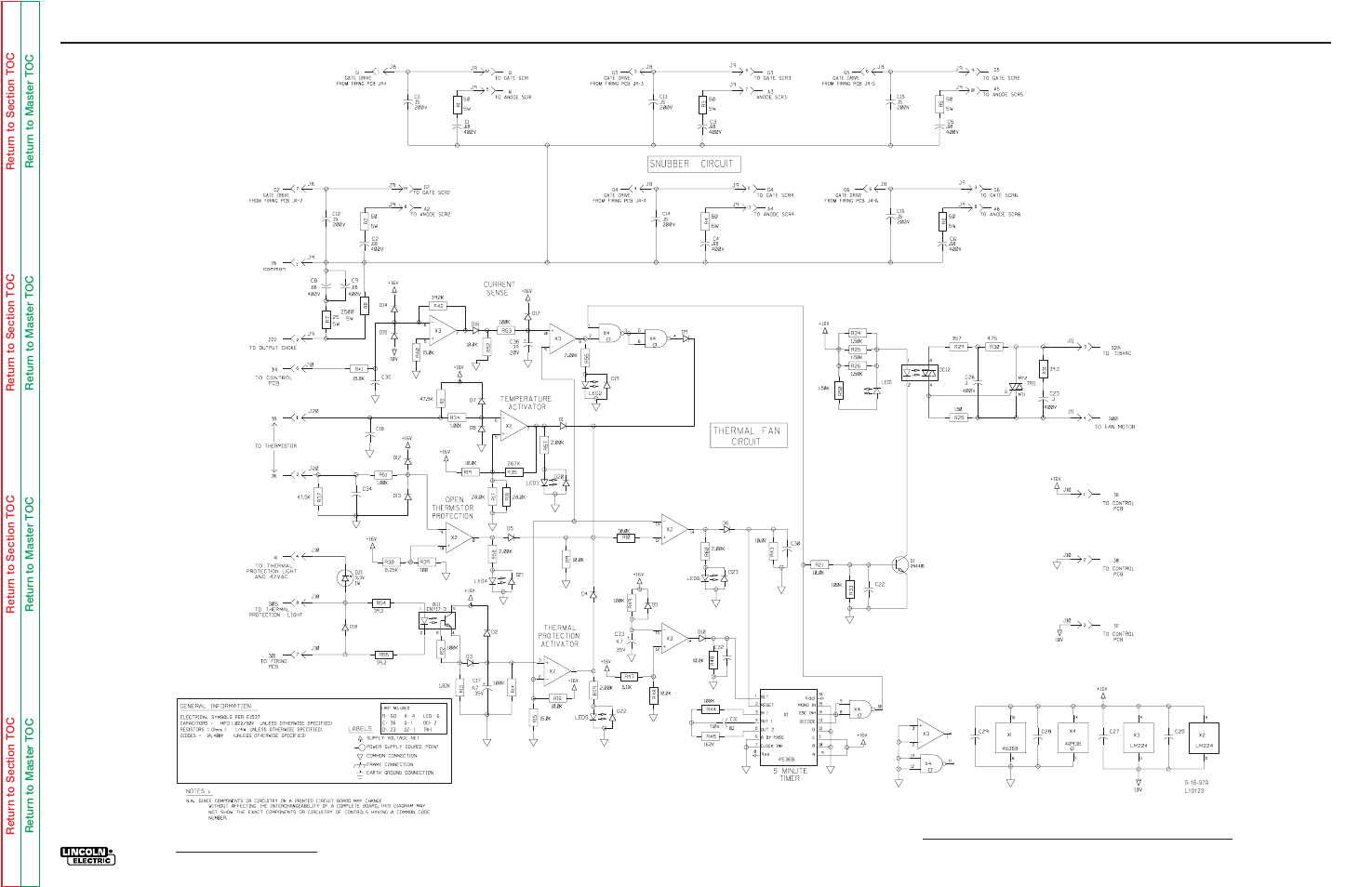 Electrical diagrams | Lincoln Electric IDEALARC DC-655 User Manual | Page 105 / 109
