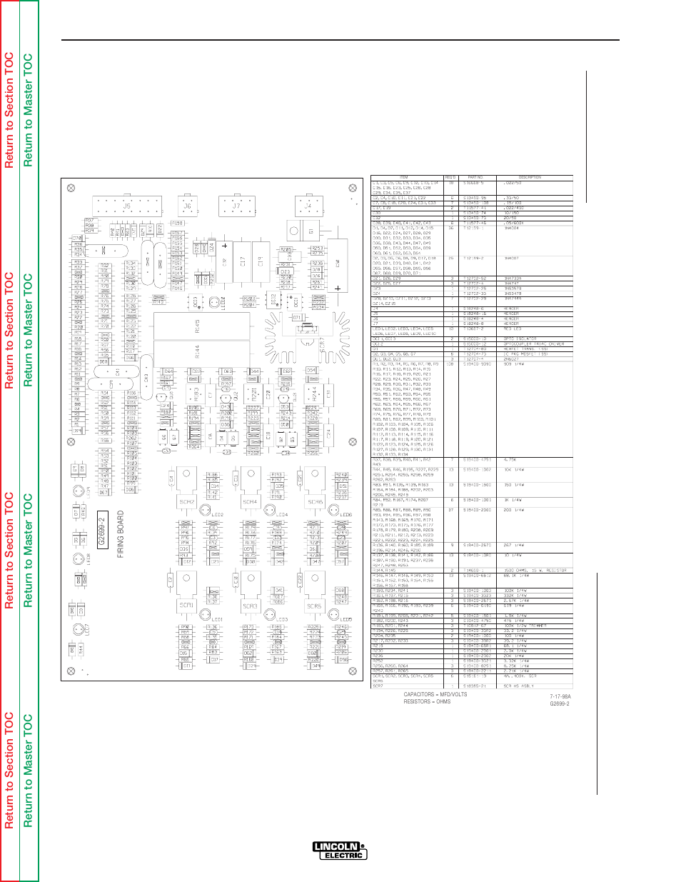 Electrical diagrams | Lincoln Electric IDEALARC DC-655 User Manual | Page 107 / 109