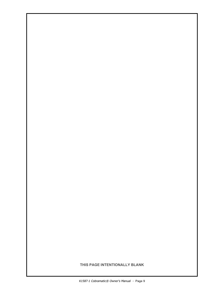 Lincoln Electric COBRAMATIC IM597 User Manual | Page 9 / 37