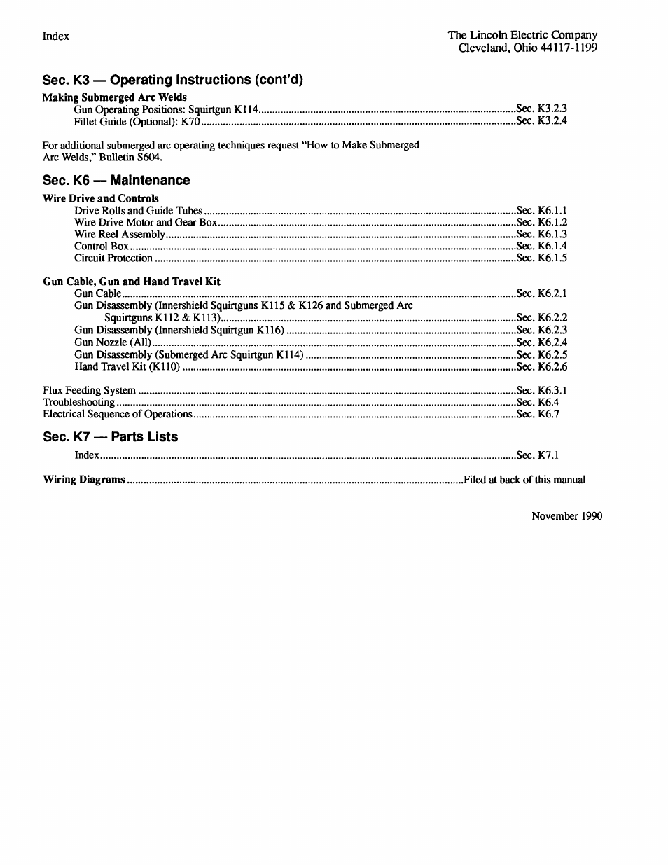 Lincoln Electric IM274-A User Manual | Page 8 / 140