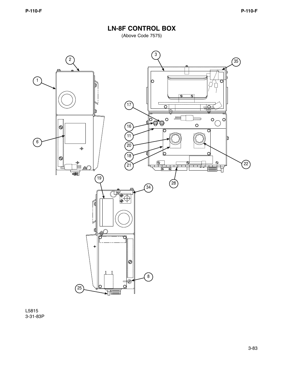 Ln-8f control box | Lincoln Electric IM274-A User Manual | Page 88 / 140