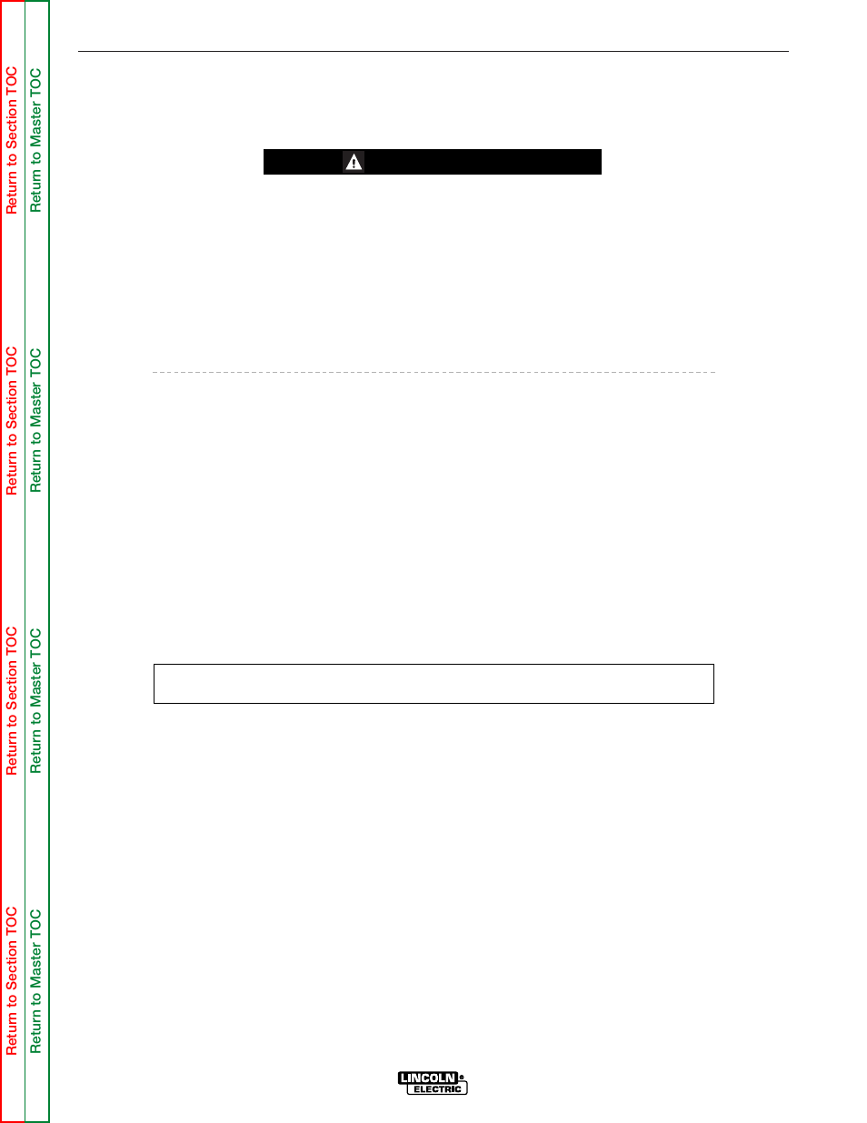 Control trans, Former test, Troubleshooting & repair | Warning control transformer test | Lincoln Electric COMMANDER SVM145-B User Manual | Page 103 / 175