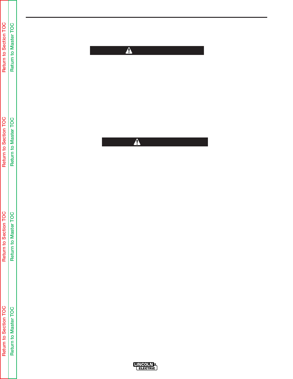 Component replacement procedures, F-37, Control pc board removal and replacement | Troubleshooting and repair, Warning, Caution | Lincoln Electric POWER MIG SVM170-A User Manual | Page 77 / 109