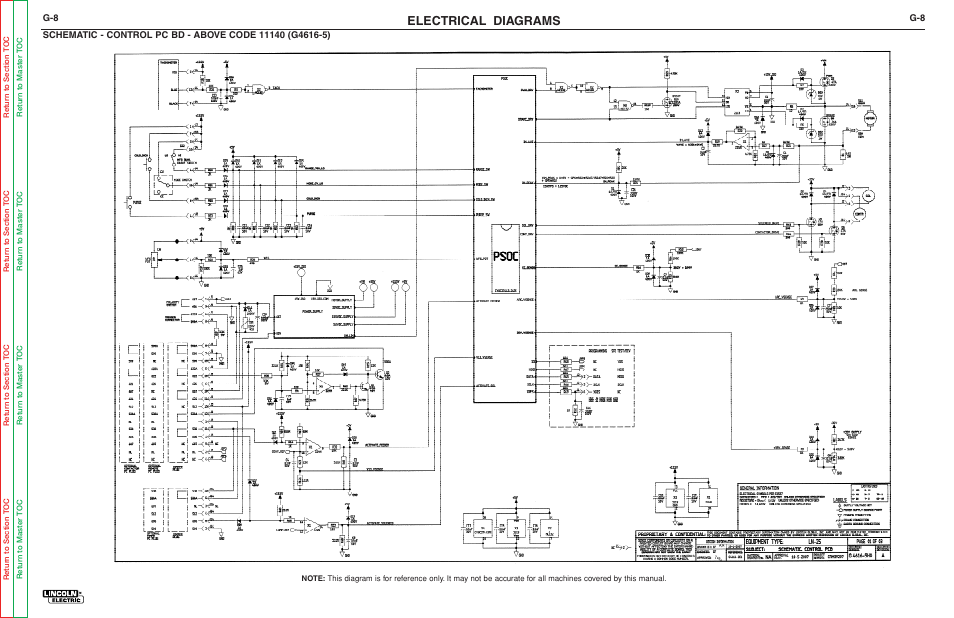 Electrical diagrams | Lincoln Electric LN-25 SVM114-C User Manual | Page 98 / 111