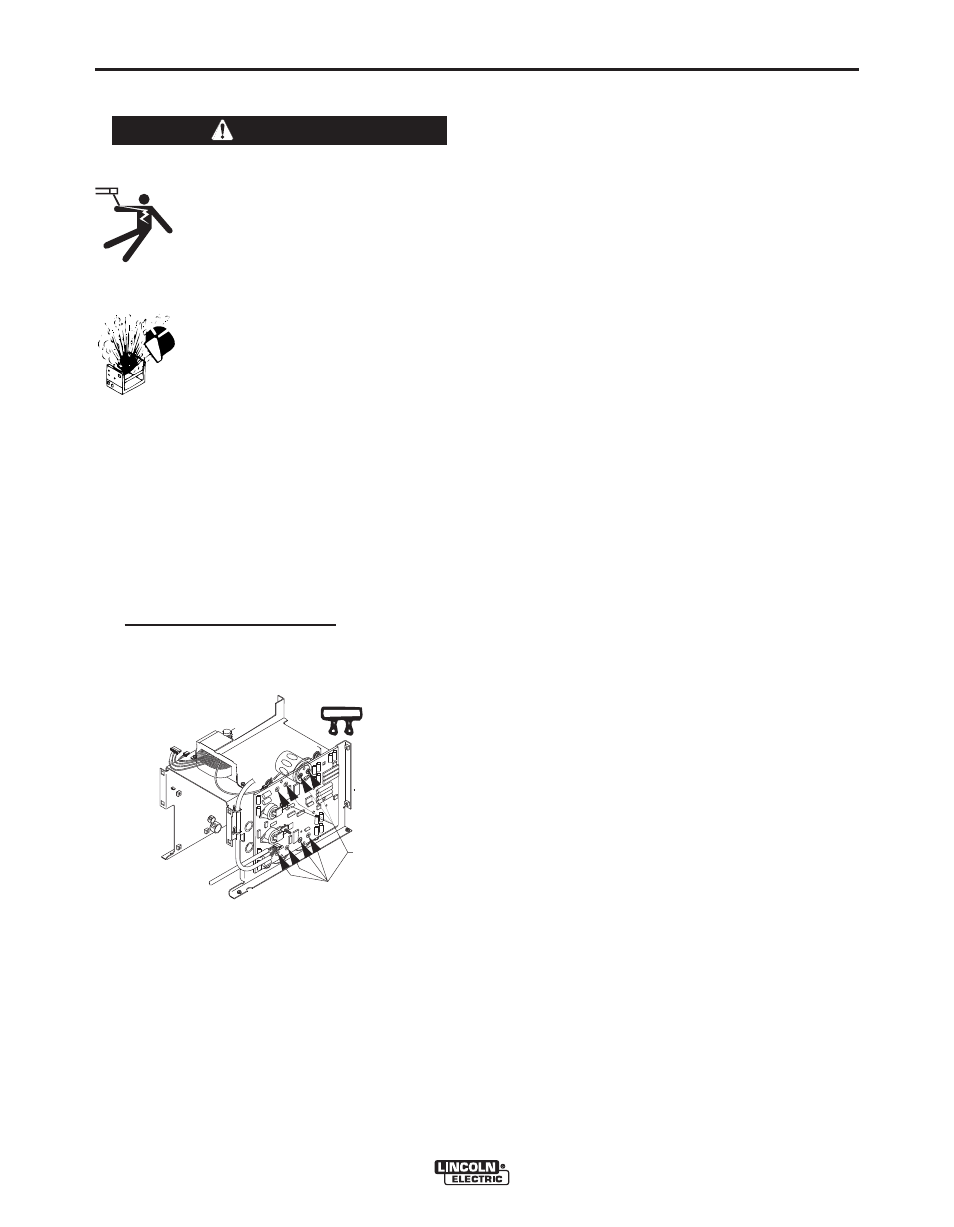 Maintenance, Safety precautions, Warning | Lincoln Electric INVERTEC IM732-B User Manual | Page 19 / 36