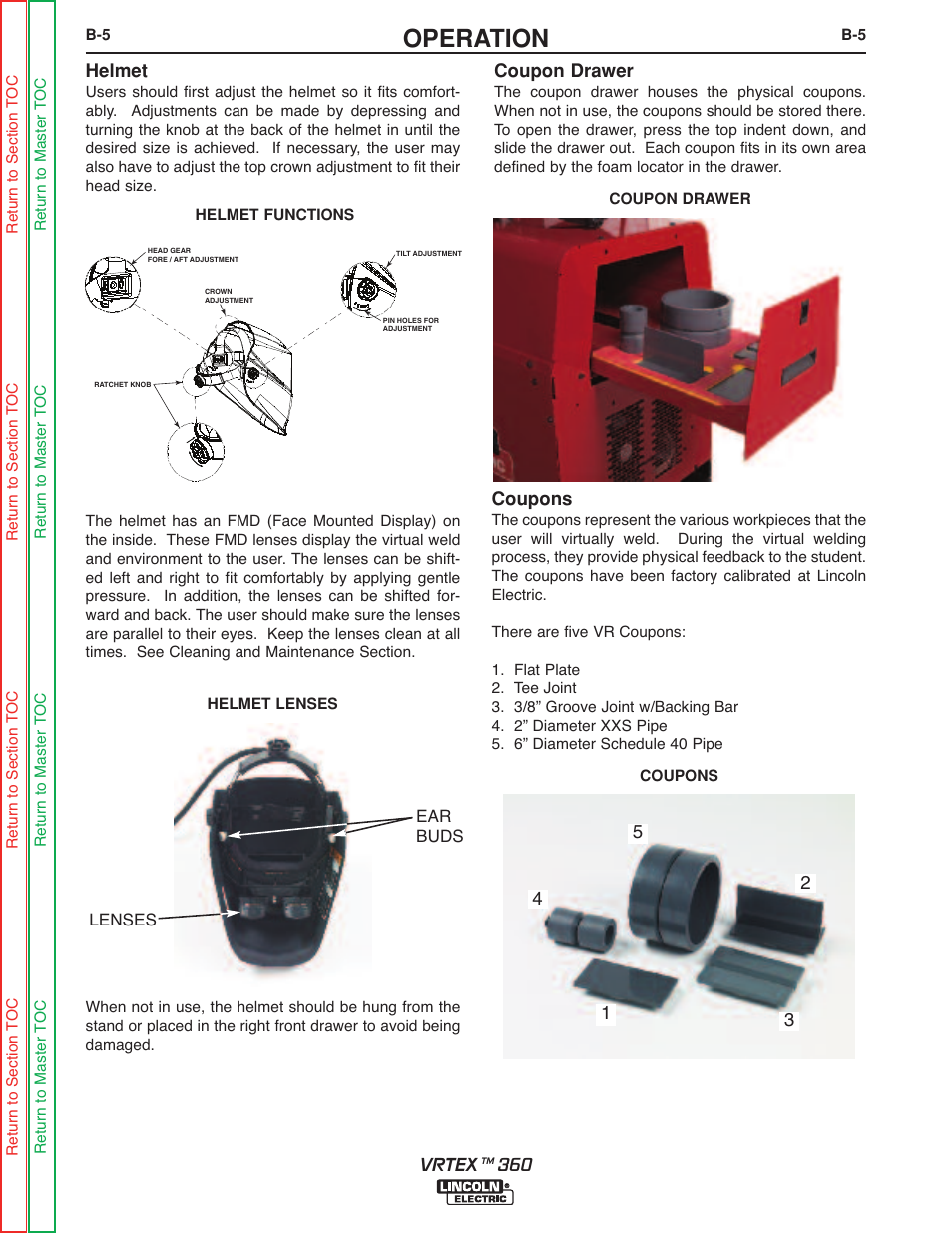 Operation | Lincoln Electric VRTEXTM 360 SVM200-A User Manual | Page 23 / 171