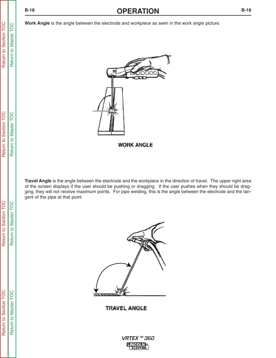 Operation | Lincoln Electric VRTEXTM 360 SVM200-A User Manual | Page 36 / 171