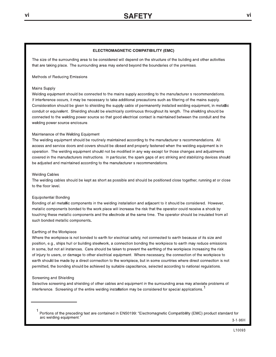 Safety | Lincoln Electric PRECISION TIG 185 User Manual | Page 7 / 38