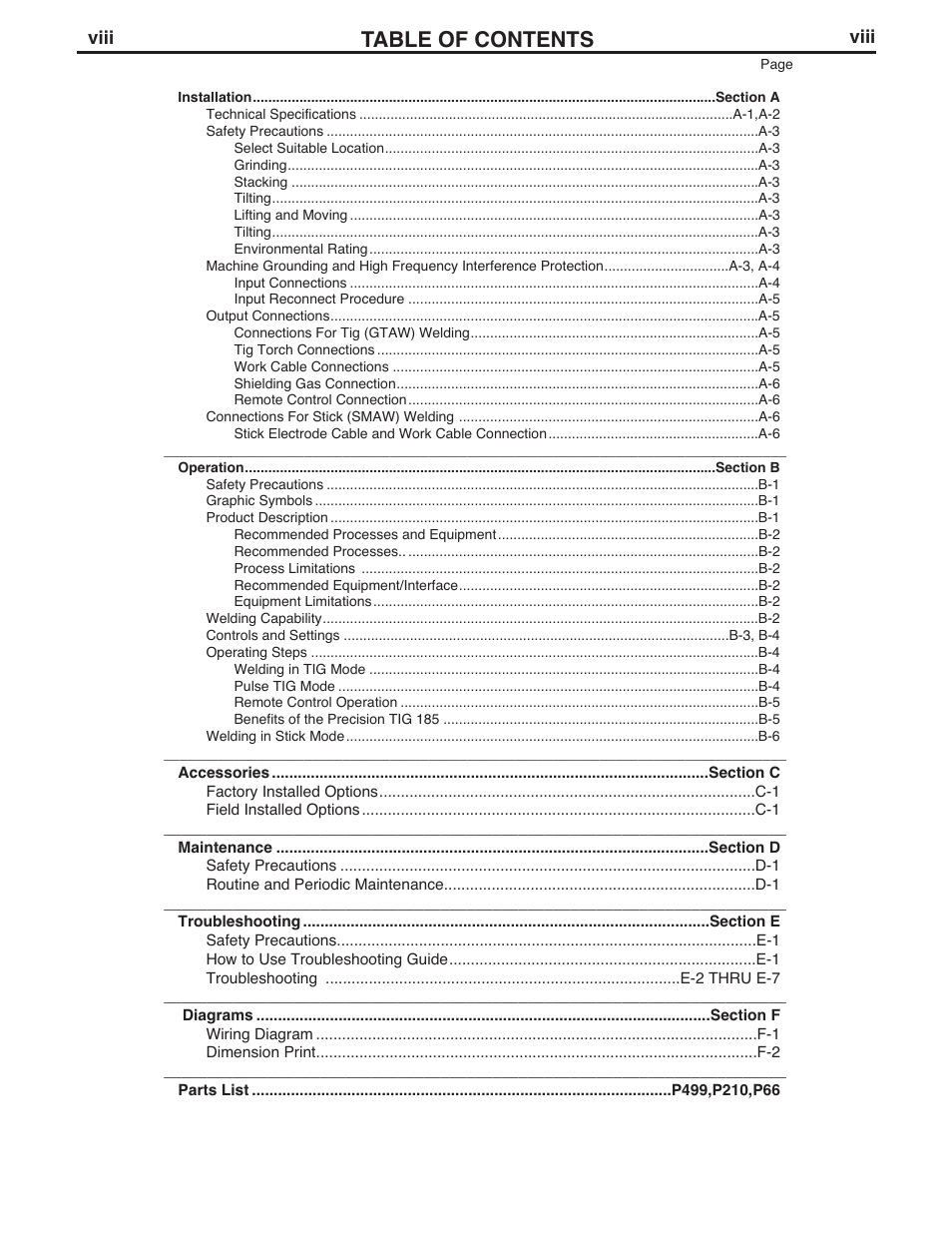 Lincoln Electric PRECISION TIG 185 User Manual | Page 9 / 38