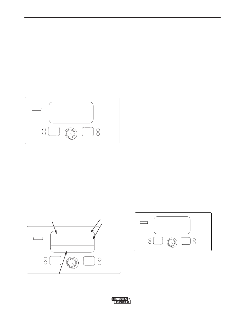 Operation, B-13, B-13 limit setting | Lincoln Electric POWER FEED IM849 User Manual | Page 28 / 41