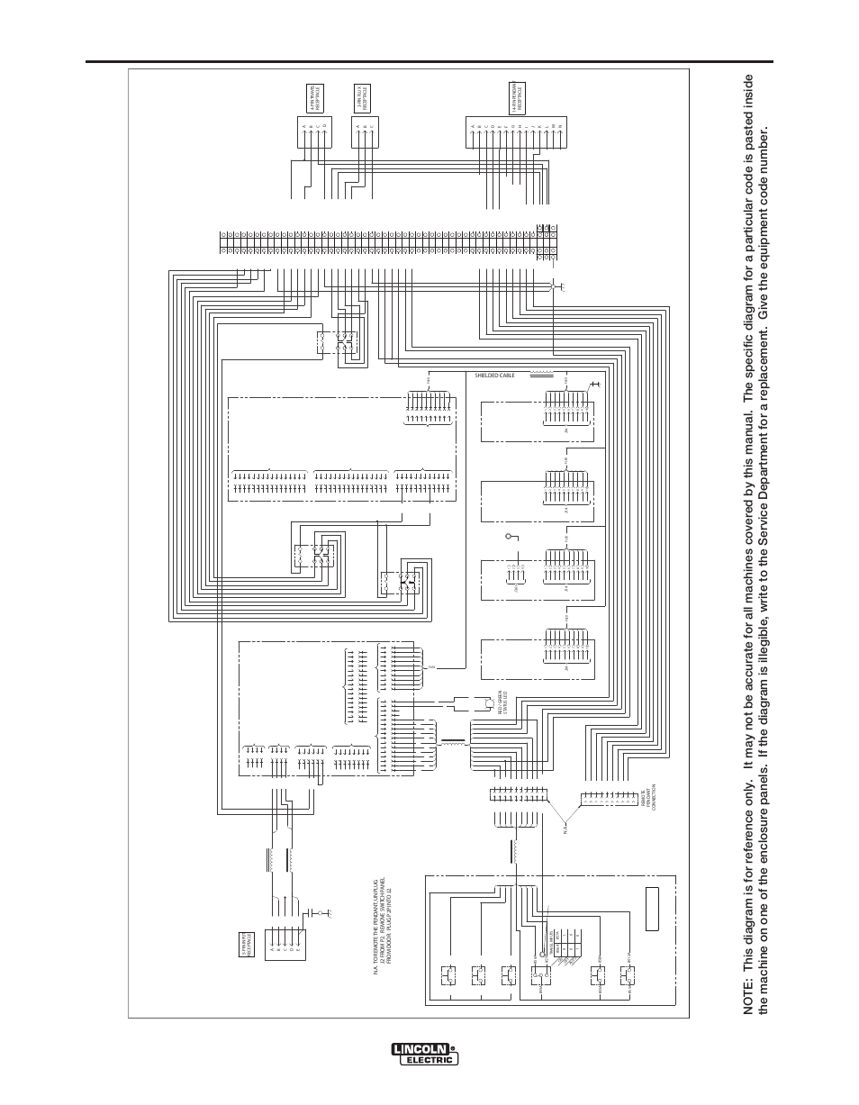 Diagrams, Power feed™ 10a controller | Lincoln Electric POWER FEED IM849 User Manual | Page 37 / 41