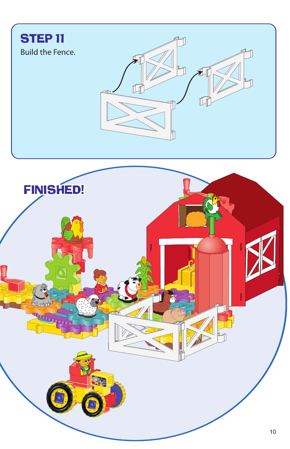Finished, Step 11 | Learning Resources LER 9211 User Manual | Page 11 / 12